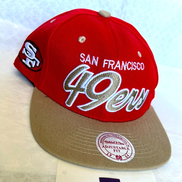 San Francisco 49ers Snapback Cap Hat Adjustable Fit Red - BNWOT - Picture 1 of 6